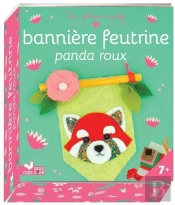Banniere Panda Roux - Mini-Boite Avec Accessoires