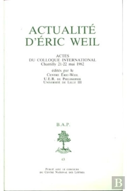 Bertrand.pt - Bap N°43 - Actualité D'Eric Weil