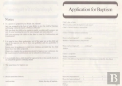 Bertrand.pt - Baptism Application Form B1 1=Pk50