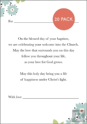 Baptism Card 2024