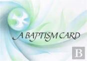 Baptism Card B306
