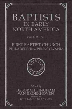Bertrand.pt - Baptists In Early North America-First Baptist Church, Philadelphia, Pennsylvania