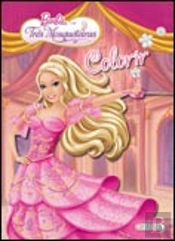 Barbie e as 3 Mosqueteiras - Colorir