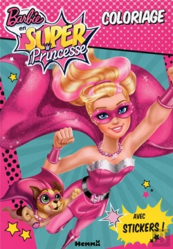 Bertrand.pt - Barbie En Super Princesse ; Coloriage Avec Sticker  S