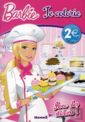 Barbie Je Colorie Avec Des Stickers !