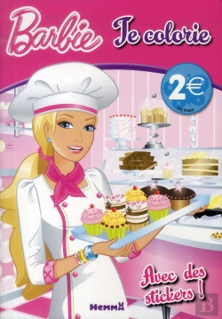 Bertrand.pt - Barbie Je Colorie Avec Des Stickers !