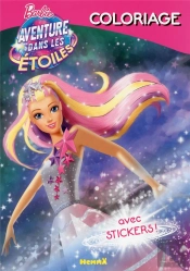 Barbie Star Light Adventure Coloriage Avec Stickers