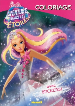 Bertrand.pt - Barbie Star Light Adventure Coloriage Avec Stickers