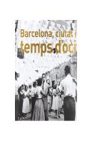 Barcelona, Ciutat I Temps D'Oci