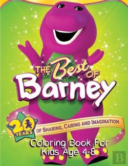 Bertrand.pt - Barney Coloring Book For Kids Age 4-8