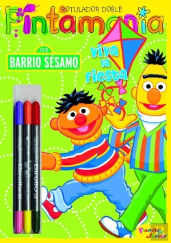 Bertrand.pt - Barrio Sésamo. Pintamanía Rotuladores Dobles