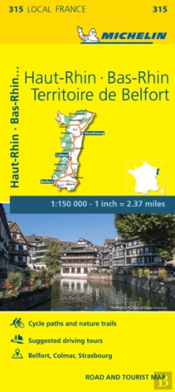 Bertrand.pt - Bas-Rhin, Haut-Rhin, Territoire De Belfort, France Local Map 315