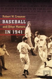 Baseball And Other Matters In 1941