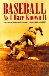 Baseball As I Have Known It