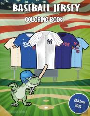 Baseball Jersey Coloring Book