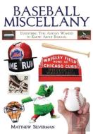 Baseball Miscellany