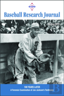 Baseball Research Journal (Brj), Volume 48 #1