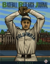 Baseball Research Journal (Brj), Volume 54 #2