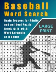 Baseball Word Search