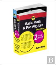 Basic Math & Pre-Algebra For Dummies Book + Workbook Bundle