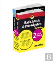 Basic Math & Pre-Algebra For Dummies Book + Workbook Bundle
