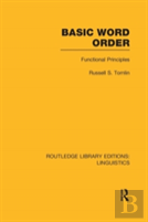 Basic Word Order (Rle Linguistics B: Grammar)