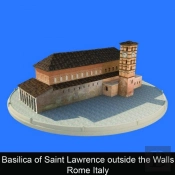 Basilica Of Saint Lawrence Outside The Walls Rome Italy