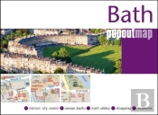 Bath Popout Map - Pocket Size, Pop Up Map Of Bath City Centre