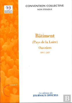 Bertrand.pt - Bâtiment (Pays De Loire) ; Brochure 3343, Idcc 2625