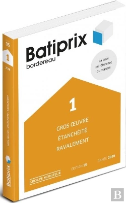 Bertrand.pt - Batiprix T.1 ; Gros Oeuvre, Étanchéité, Ravalement (Édition 2018)