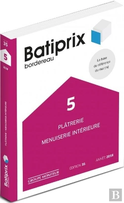 Bertrand.pt - Batiprix T.5 ; Plâtrerie ; Menuiserie Intérieure (Édition 2018)