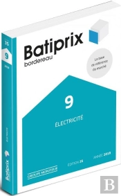 Batiprix T.9 ; Électricité (Édition 2018)