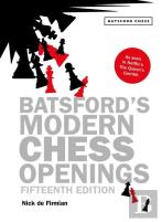 Batsford'S Modern Chess Openings