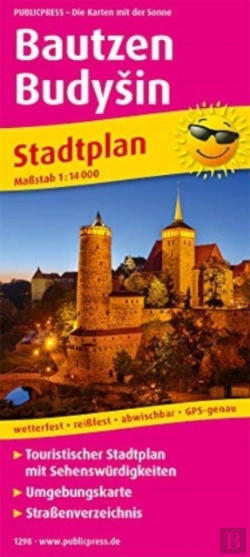Bertrand.pt - Bautzen - Budysin, City Map 1:14,000