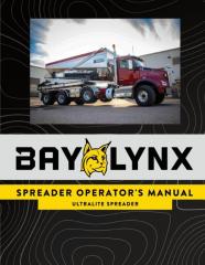 Bay-Lynx Spreader Operator'S Manual