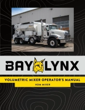 Bay-Lynx Volumetric Mixer Operator'S Manual