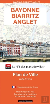 Bayonne-Biarritz-Anglet : Plan De Ville (Édition 2024)