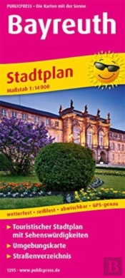 Bayreuth, Stadtplan 1:14.000