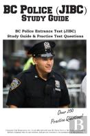 Bc Police (Jibc) Study Guide