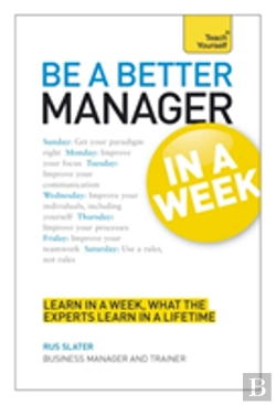 Bertrand.pt - Be A Better Manager In A Week: Teach Yourself