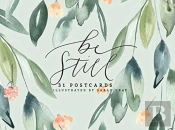 Be Still Postcard Set