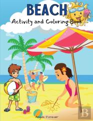Beach Activity And Coloring Book