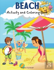 Beach Activity And Coloring Book