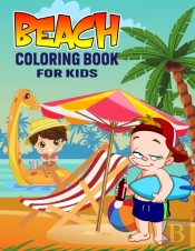 Beach Coloring Book For Kids
