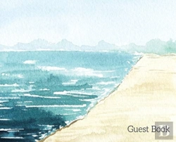 Bertrand.pt - Beach Landscape Guest Book To Sign