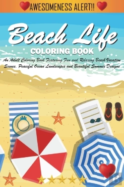 Bertrand.pt - Beach Life Coloring Book: An Adult Color