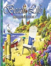 Beach Life Coloring Book