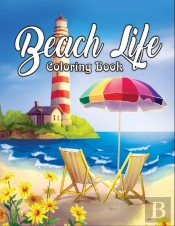Beach Life Coloring Book