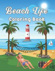 Beach Life Coloring Book