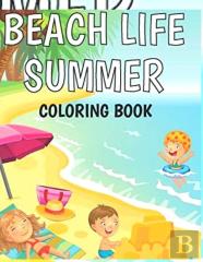 Beach Life Summer Coloring Book